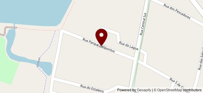 Rua do Parque Desportivo, Lagoa