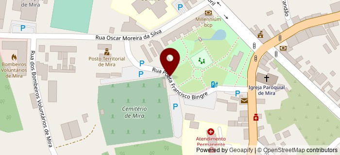 Praceta Poeta Francisco Bingre, Mira