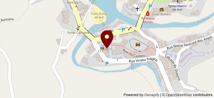 Rua Professor Doutor Ant�nio Ribeiro Garcia de Vasconcelos, Oliveira do Hospital