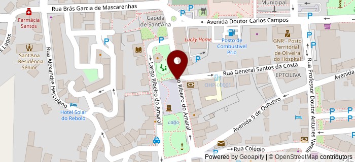 Largo Ribeiro do Amaral, Oliveira do Hospital