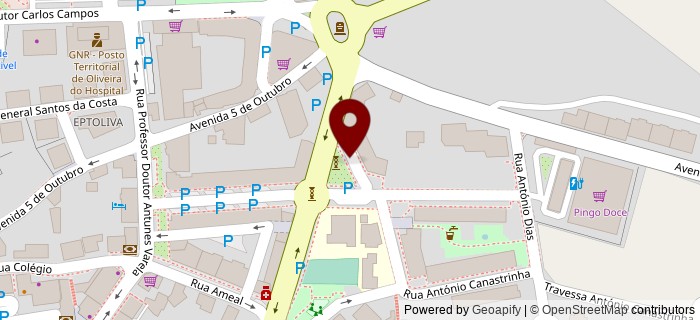 Praceta Ordem dos Hospital�rios, Oliveira do Hospital