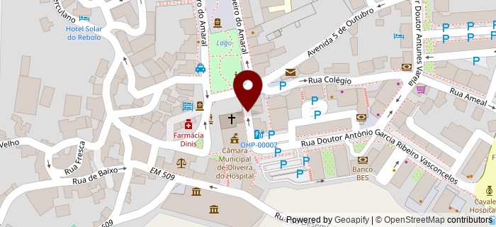 Avenida dos Combatentes da Grande Guerra, Oliveira do Hospital
