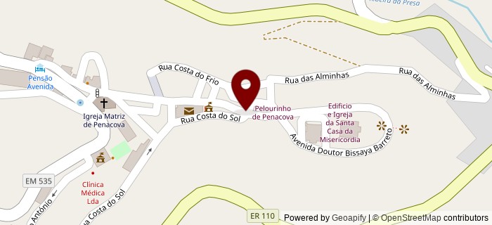 Rua Conselheiro Fernando de Mello, Penacova