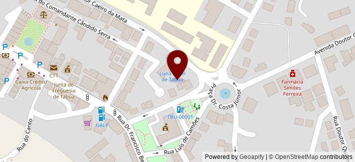 Rua da Feira, T�bua