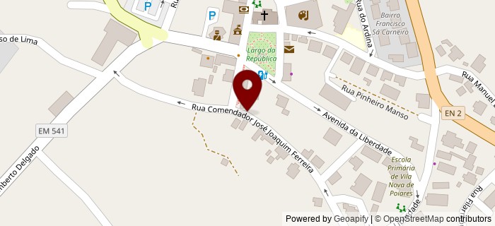 Rua Comendador Jos� Joaquim Ferreira, Vila Nova de Poiares