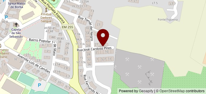 Rua Jos� Cardoso Pires, Borba