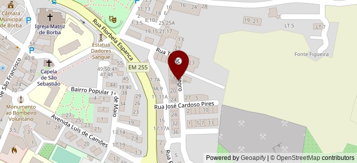 Rua Tomaz Del Negro, Borba