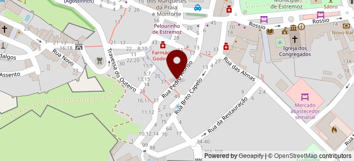 Rua Pedro Afonso, Estremoz