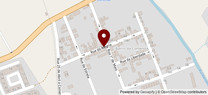 Rua da Alegria, �vora