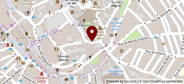 Rua de S�o Man�os, �vora