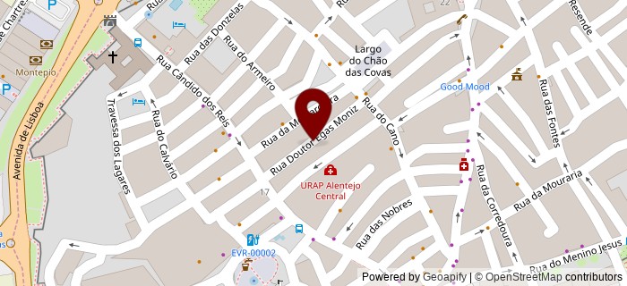 Rua Doutor Egas Moniz, �vora