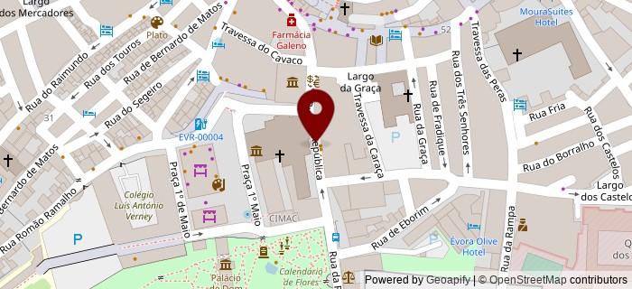 Rua da Rep�blica, �vora