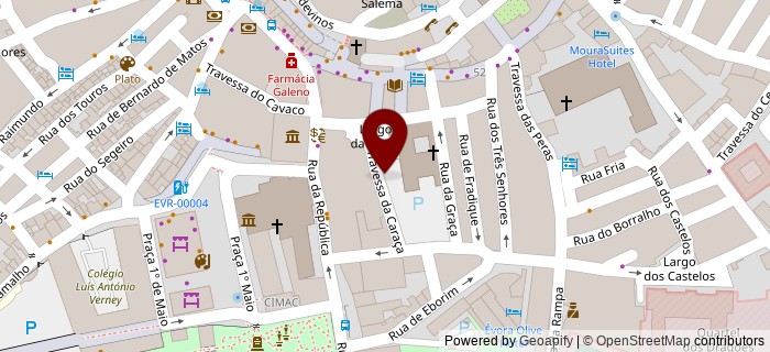 Travessa da Cara�a, �vora