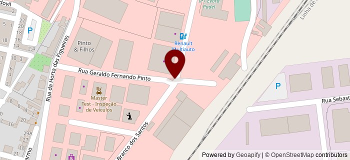 Rua V�tor Branco dos Santos, �vora