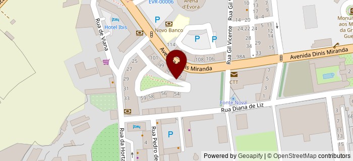 Praceta Nicolau Chantarene, �vora