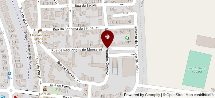 Rua Pedro Fernandes Queiroz, �vora