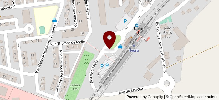 Rua da Esta��o, �vora