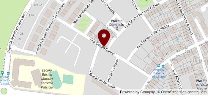 Rua D�rdio Gomes, �vora