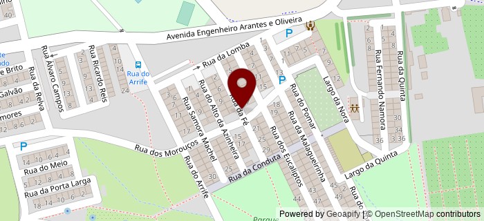 Rua da F�, �vora