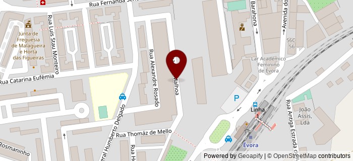 Rua Jos� Malhoa, �vora