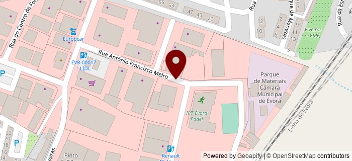 Rua Ant�nio Francisco Melro, �vora