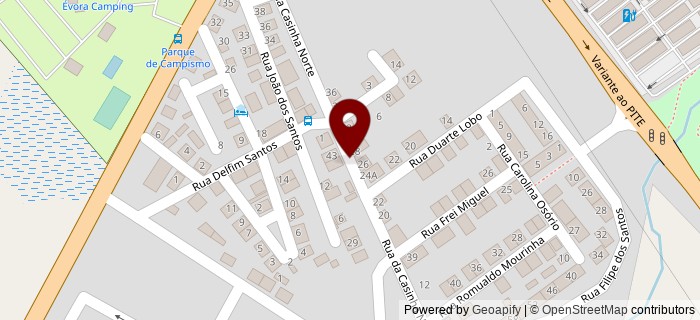 Rua Augusto de Melo, �vora