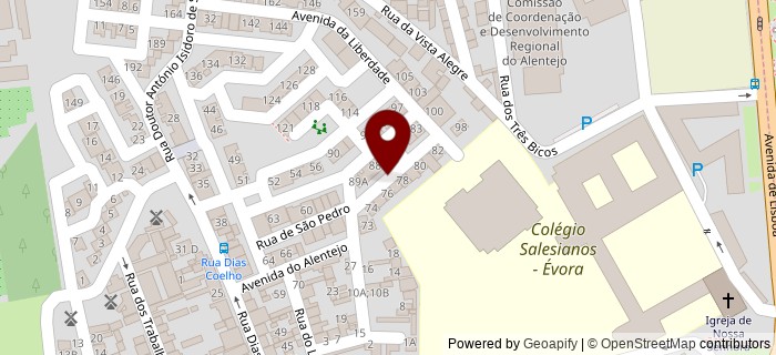 Rua Jorge Barros Capinha, �vora