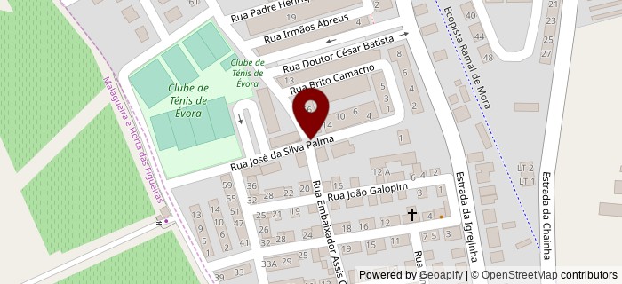 Rua Embaixador Assis Chateaubrian, �vora