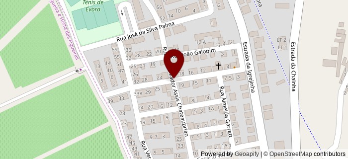 Rua Rafael Bordalo Pinheiro, �vora