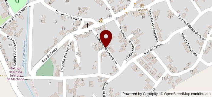 Travessa do Lavadouro, Nossa Senhora de Machede