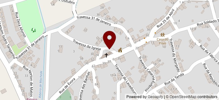 Largo Bento Jesus Cara�a, Nossa Senhora de Machede