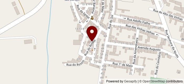 Rua do Rossio, S�o Man�os