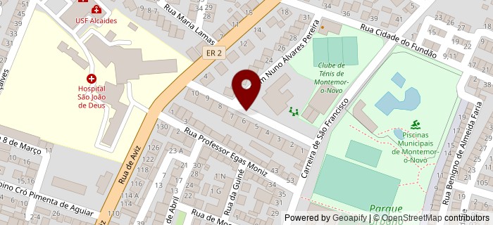 Rua Doutor Vicente Augusto Pires Silva, Montemor-O-Novo