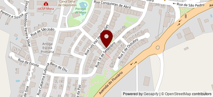 Rua 18 de Setembro, Mora