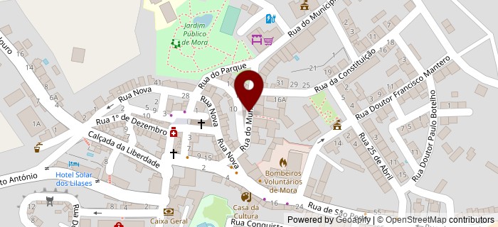 Beco do Teatro, Mora