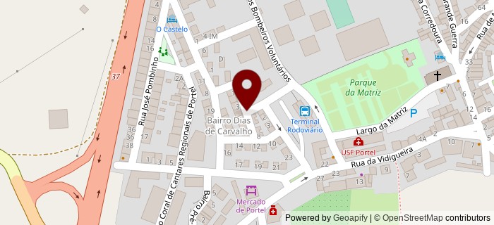 Rua Gago Coutinho, Portel