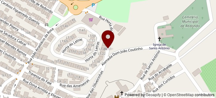 Rua Horta do Letras, Redondo