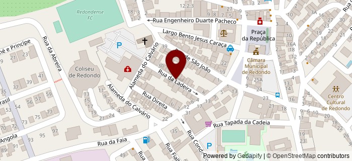 Rua da Ladeira, Redondo