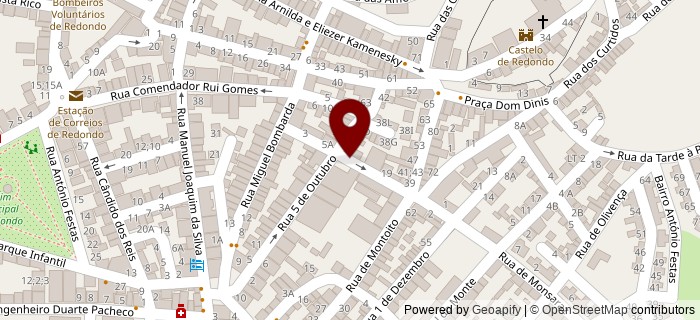 Rua Doutor Ant�nio Jos� de Almeida, Redondo