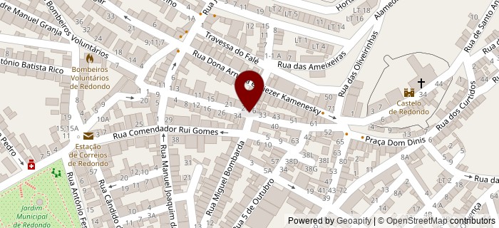 Rua Dona Maria Elisa da Silva Queimado, Redondo