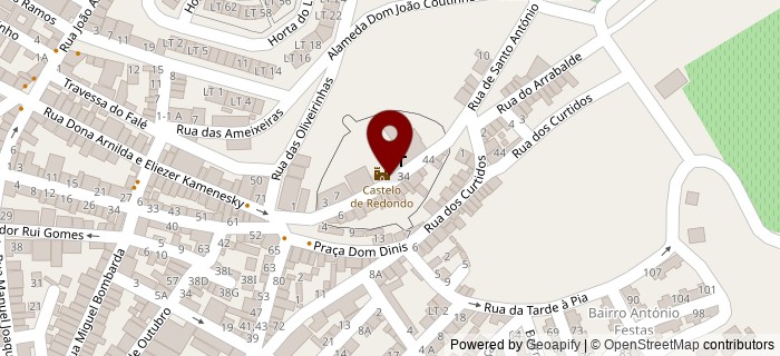 Rua do Castelo, Redondo