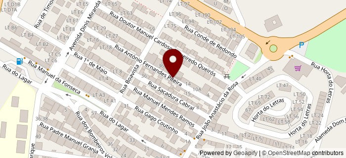 Rua Ant�nio Fernandes Piteira, Redondo