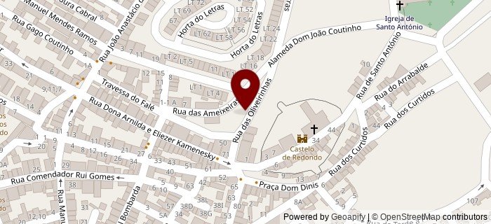 Rua das Oliveirinhas, Redondo