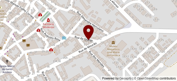 Rua da Granja, Reguengos de Monsaraz