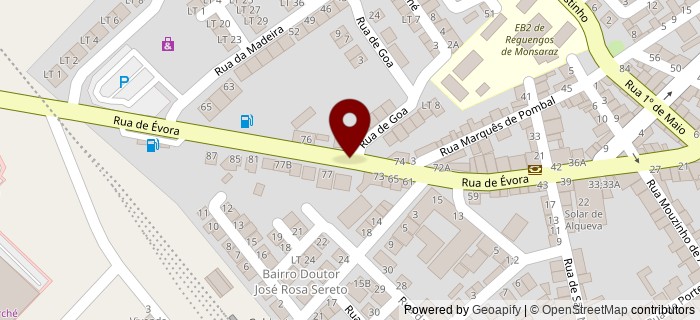 Rua de �vora, Reguengos de Monsaraz