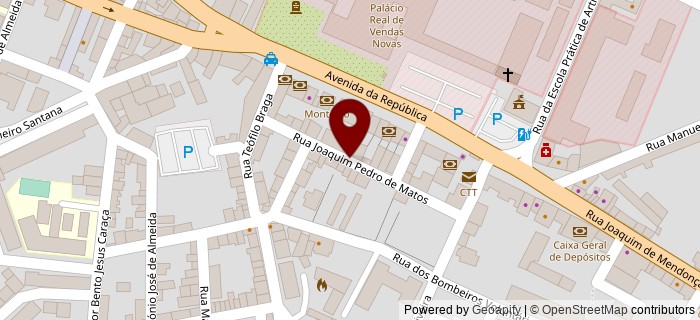 Rua Joaquim Pedro de Matos, Vendas Novas