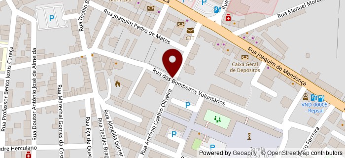 Rua dos Bombeiros Volunt�rios, Vendas Novas