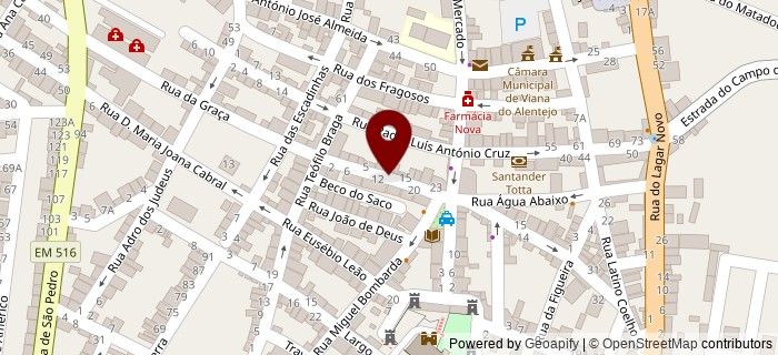 Rua Professor Manuel D�maso Prates, Viana do Alentejo