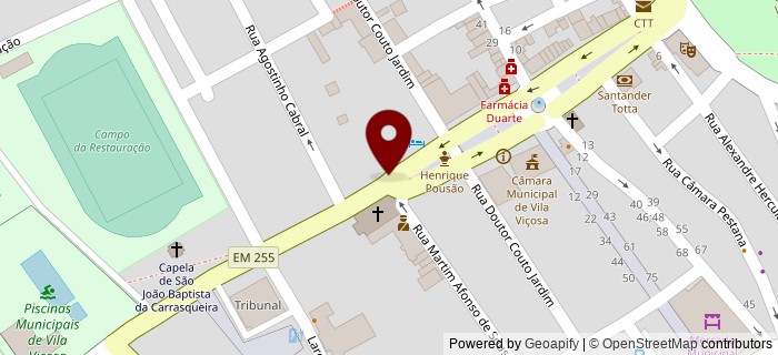 Rua Martim Afonso de Sousa, Vila Vi�osa