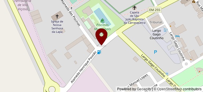 Estrada Nacional 254, Vila Vi�osa